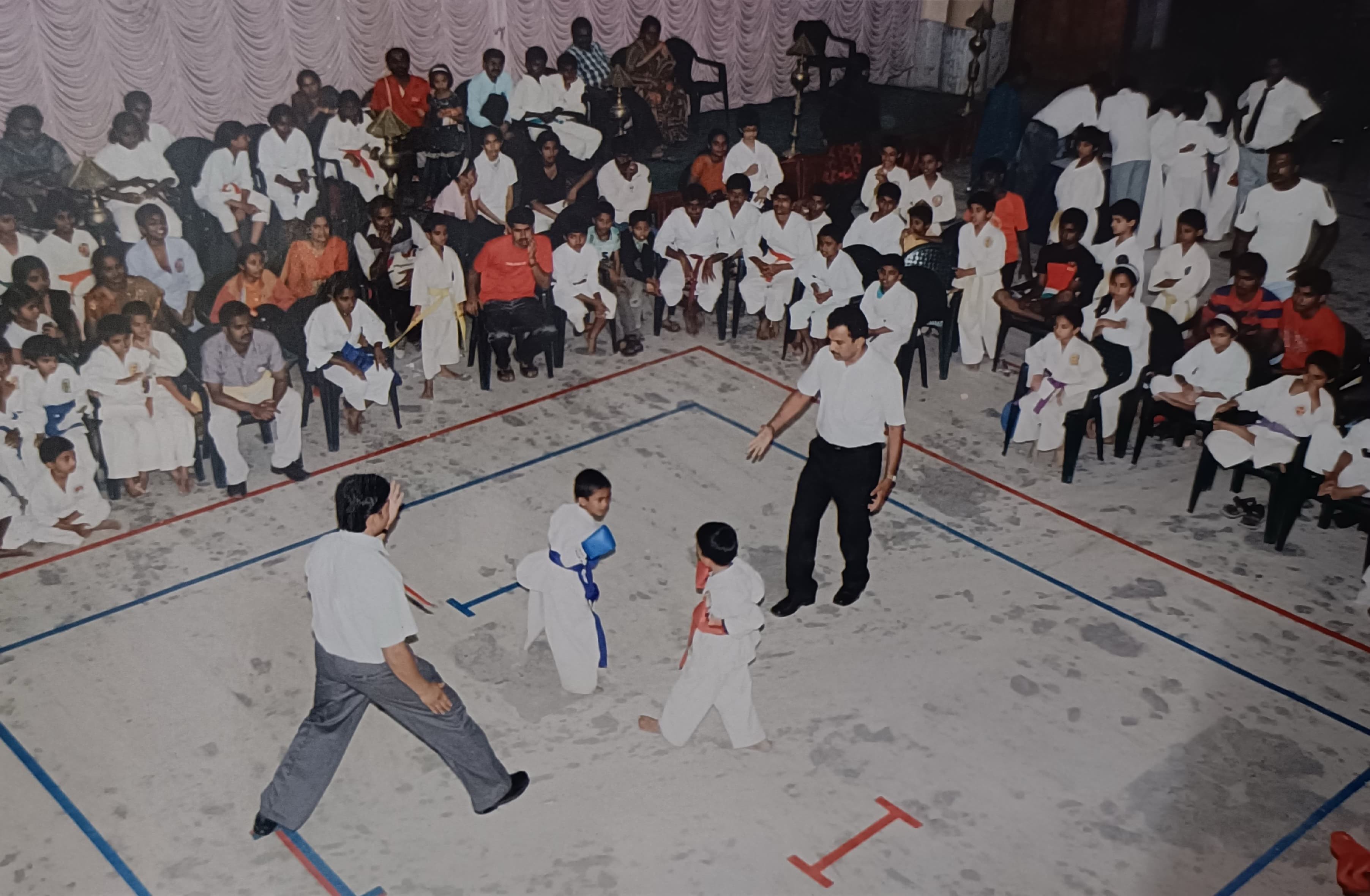 Kumite Squad with Judges & Officials