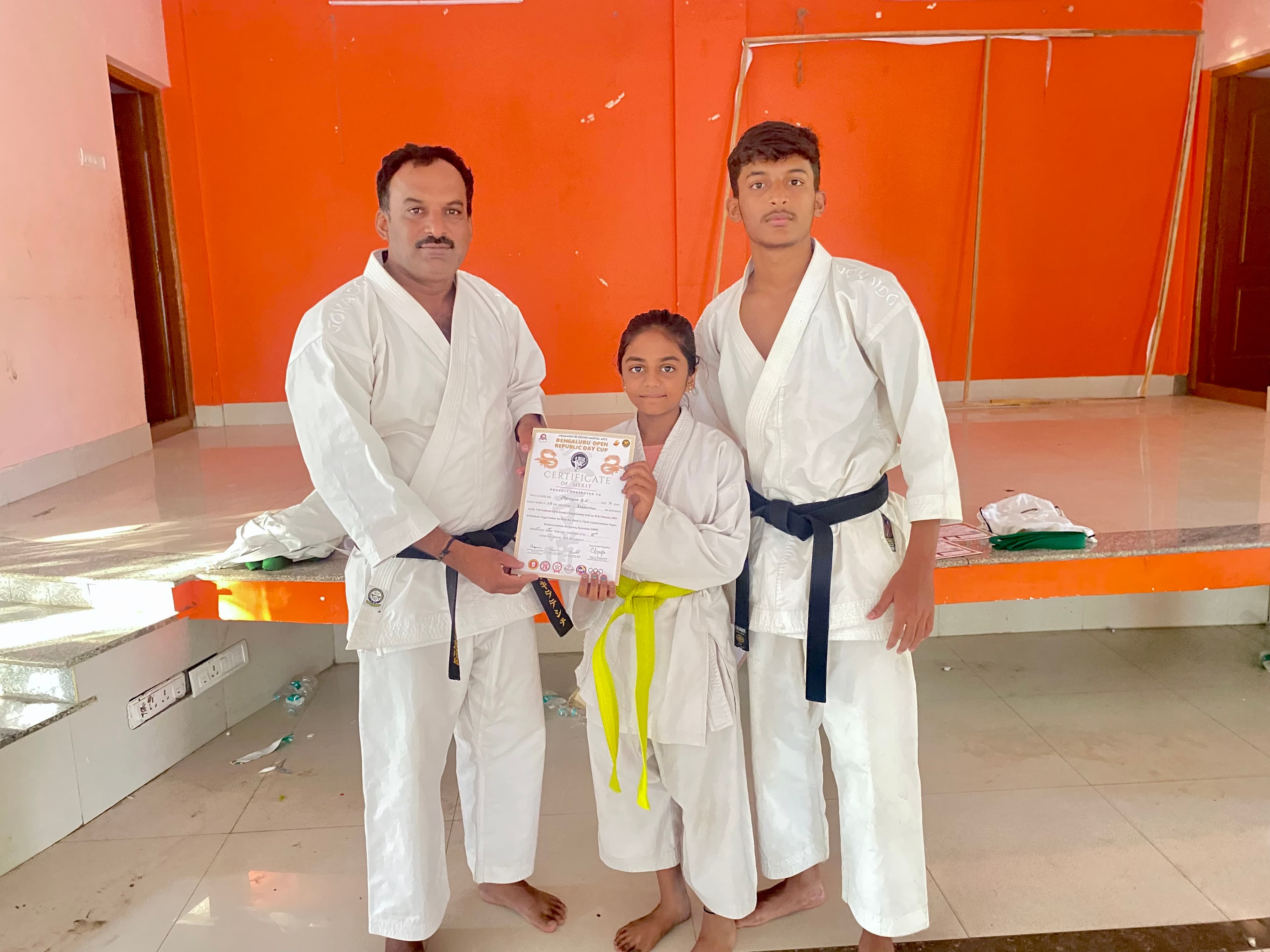 Belt Grading Ceremony